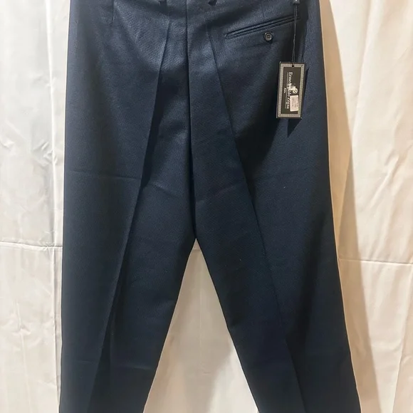 Vintage Ermenegildo Zegna Navy Men’s Trousers